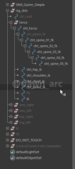 [Maya]Rigging 10 - Spine IK